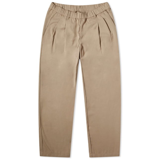 Pleated Twill Trousers