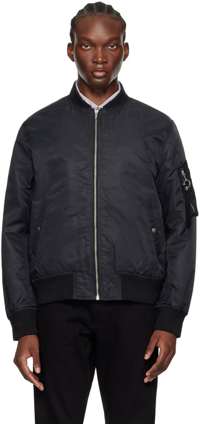 Яке бомбър rag & bone Manston Bomber Jacket Черно | MBW22F2260M1ML, 0