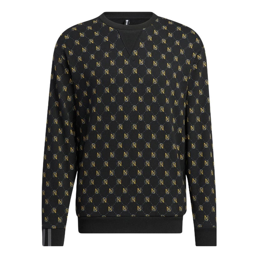 Пуловер adidas Originals Mono All-Over Print Sweatshirt Черно | HM1992