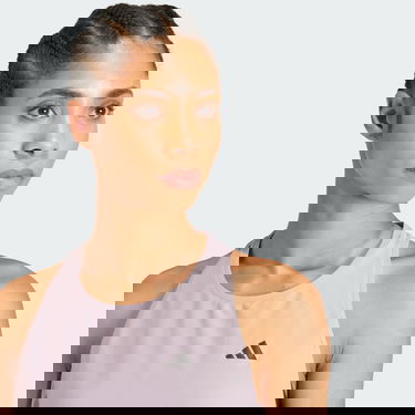 Потник adidas Performance Own the Run Tank top Лилаво | IN8313, 5