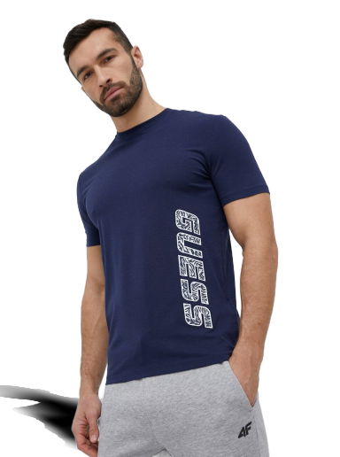 Тениска GUESS Logo Tee Тъмно синьо | Z3GI11.J1314