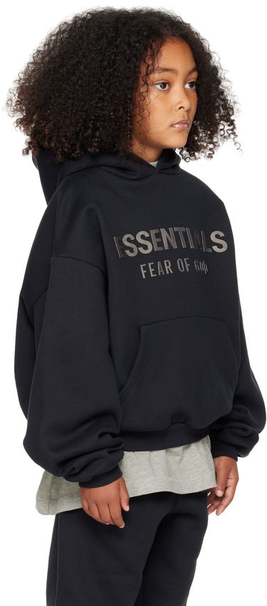 Суитчър Fear of God ESSENTIALS Fleece Hoodie Черно | 785SP252040K, 1