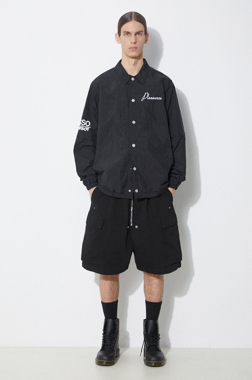 Ветровка Pleasures Gypsy Coach Jacket Черно | P24SP009.BLACK, 1