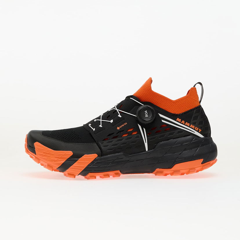 Кецове и обувки Mammut Aenergy TR BOA® Mid GTX Men Black-Dark Tangerine Черно | 3030-04900 black-dark tangerine