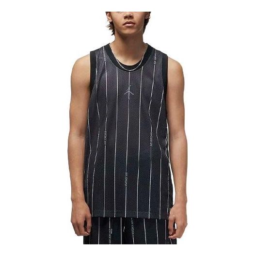 Потник Jordan Essentials Striped Jersey Черно | DM1381-010