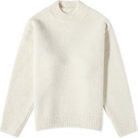 Суитчър Jacquemus Pavane Logo Crew Off Бяло | 23H236KN284-2329-110, 1