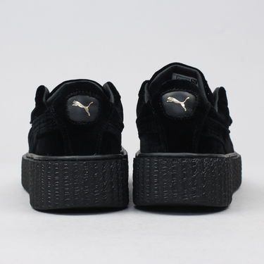 Кецове и обувки Puma Creepers Velvet black - black - black Черно | 364466 01, 3