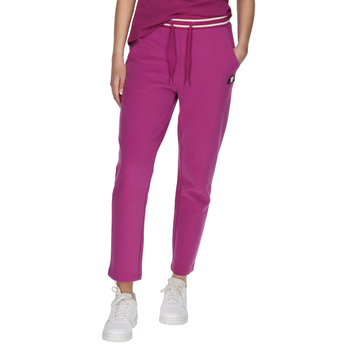Спортни панталони Ellesse Tapered Joggers with Drawstring Waist Лилаво | ELA241F106-70, 0
