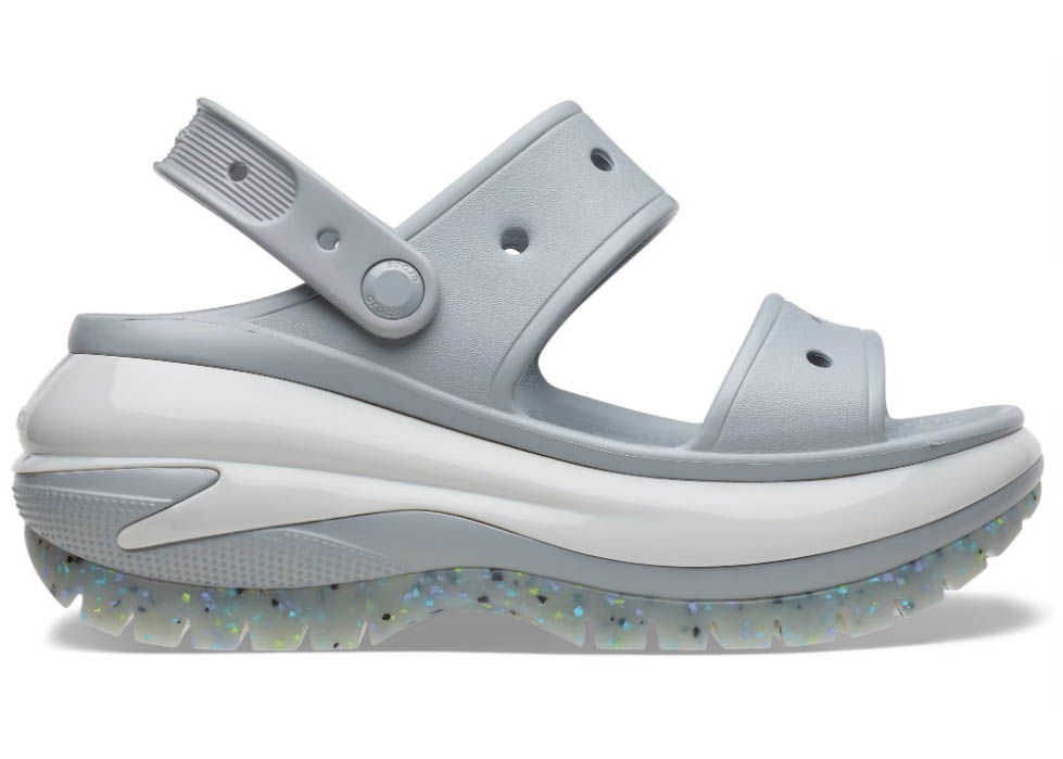 Кецове и обувки Crocs Mega Crush Sandal Сиво | 207989-007, 0