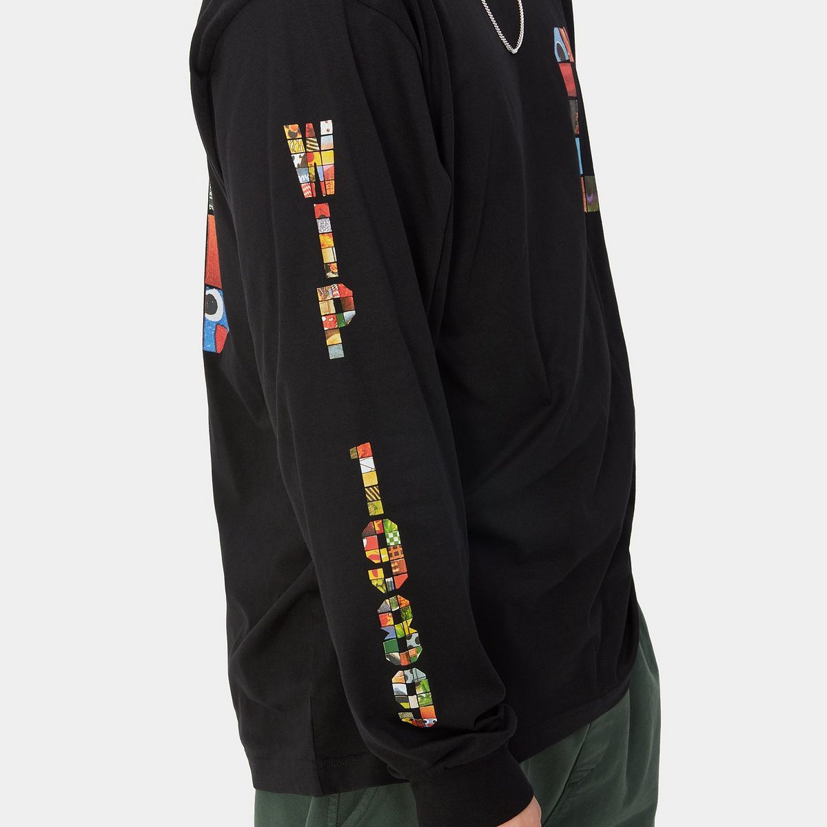 Тениска Carhartt WIP Machine 89 Graphic Long Sleeve T-Shirt Черно | I033674_9, 1