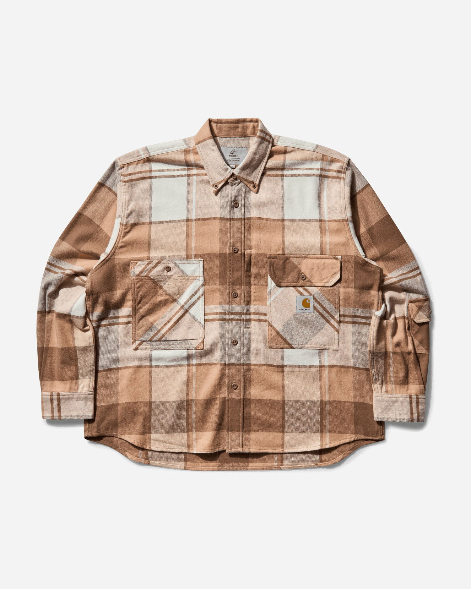 Риза Carhartt WIP INVINCIBLE Max Work Shirt Кафяво | A242060 2Z3XX, 1