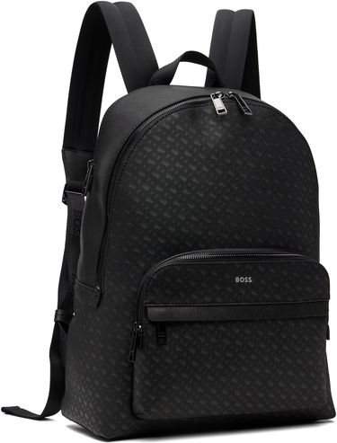 Раница BOSS BOSS Monogram Backpack Черно | 50552571, 2