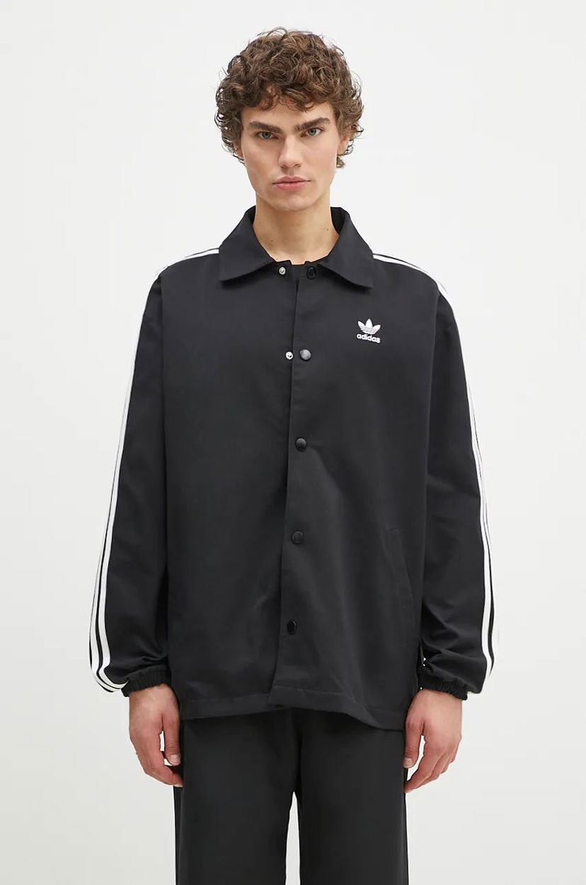 Ветровка adidas Originals Coach Oversize Jacket Черно | IZ1831