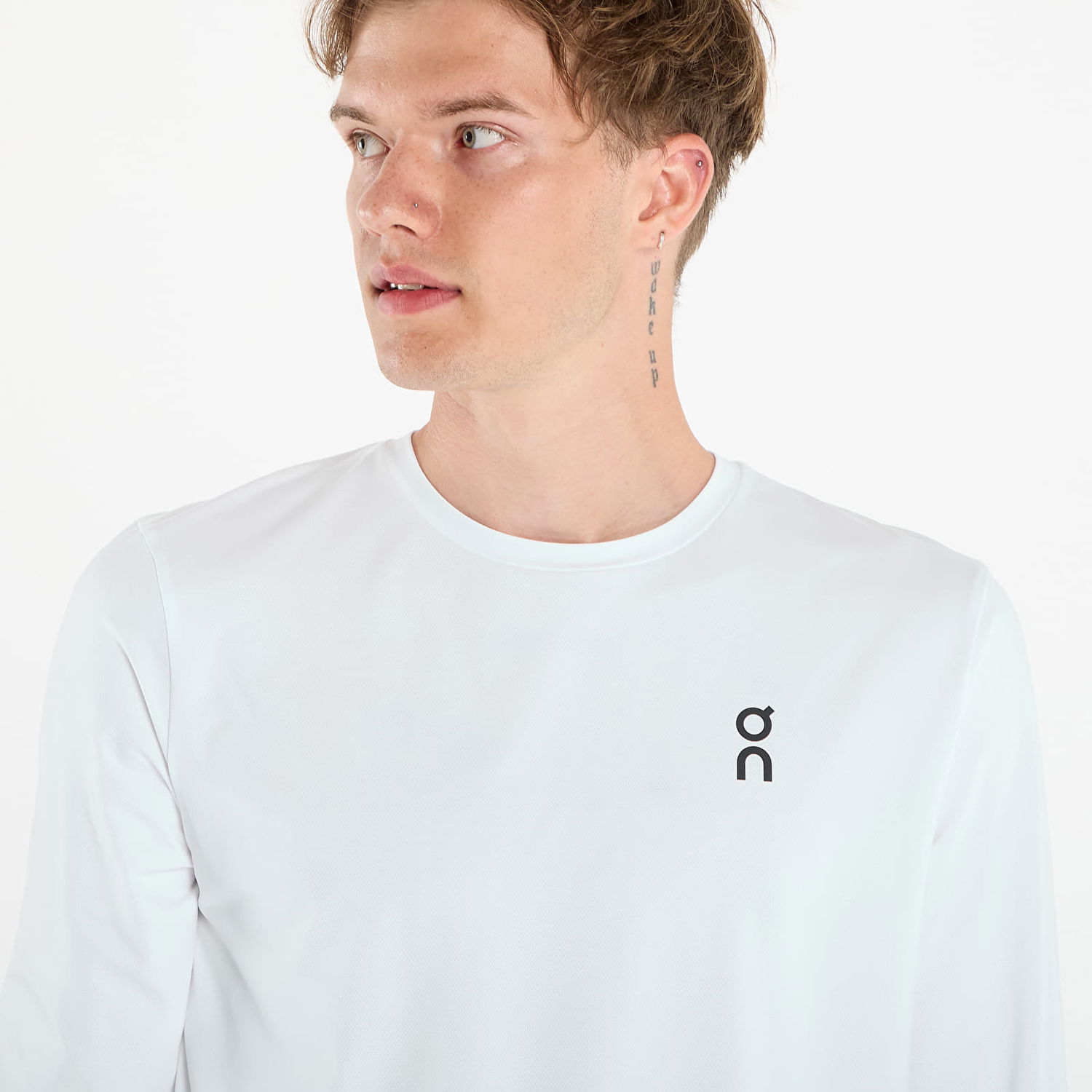 Тениска On Running Long Sleeve Tee Court Бяло | 1ME12300108, 1