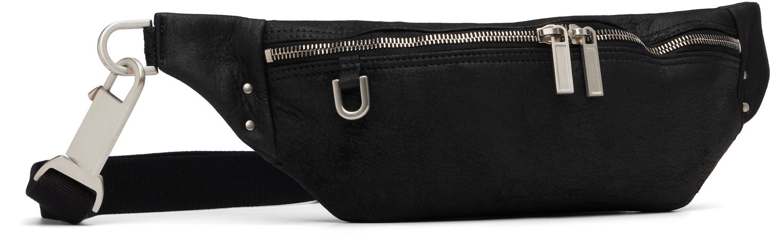 Чанта за кръста Rick Owens Rick Owens Concordians Geo Bumbag Черно | RA02E0730 LBA, 1