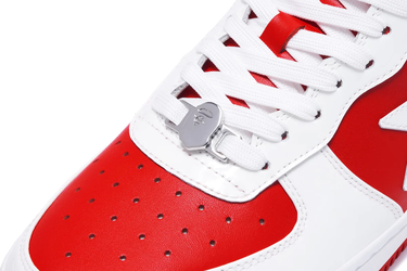 Кецове и обувки BAPE Bape Sta #6 M2 Red/White Бяло | 0ZXSHM191328M-RED, 2