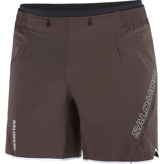 Къси панталони Salomon Sense Aero 7" Running Shorts Кафяво | LC2433400, 1