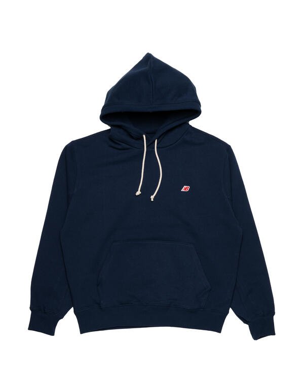 Суитчър New Balance Made in USA Hoodie Тъмно синьо | MT21540_NGO, 0