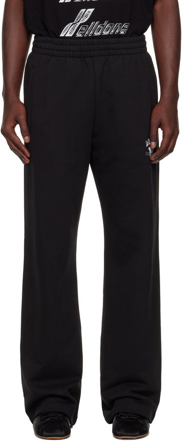 Спортни панталони We11done We11done Collegiate Sweatpants Черно | WD-TA2-25-706-U-BK, 0