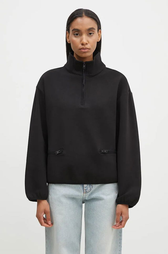 Fleece Half Zip Sweatshirt