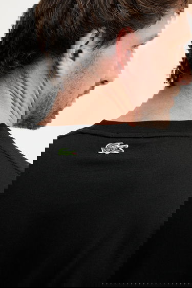Тениска Lacoste Lacoste Paris Logo Print T-Shirt Черно | TH2739, 4