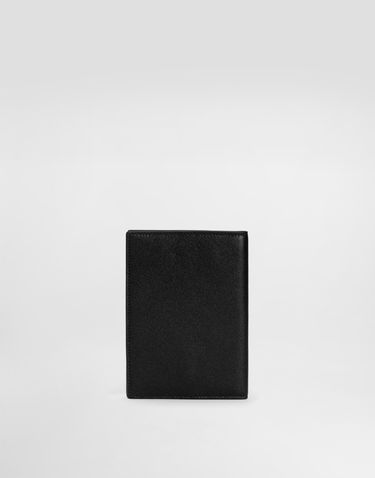 Портфейл Dolce & Gabbana Calfskin Passport Holder Черно | BP2215AV95680999, 2