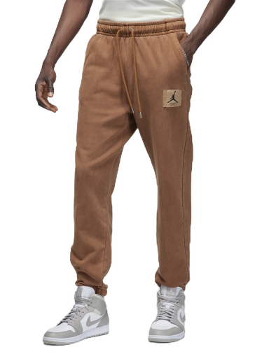 Спортни панталони Jordan Essentials Washed Trousers Кафяво | FB7298-281