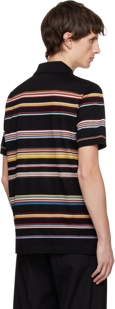 Поло тениска Paul Smith 'Signature Stripe' Cotton-Piqué Polo Многоцветен | M1R-958P-T02747-79, 2