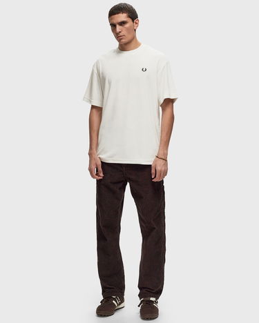Тениска Fred Perry Relaxed Towelling T-Shirt Бяло | M8570-129, 2