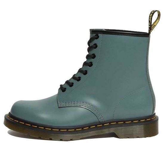 Кецове и обувки Dr. Martens Smooth Leather Lace Up Boots Зелено | 26069072