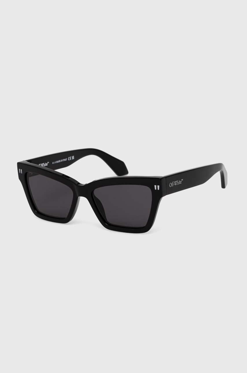 Слънчеви очила Off-White Off-White Angular Quote-Detailed Sunglasses Черно | OERI110.541007, 0