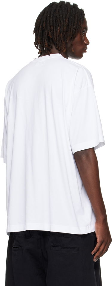 Тениска VETEMENTS Vetements 'Be Yourself' Oversized T-Shirt Бяло | UH76TR350W, 2