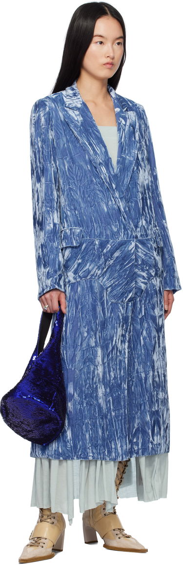 Палта Collina Strada Collina Strada Wolverine Velvet Coat Синьо | XX5217, 3