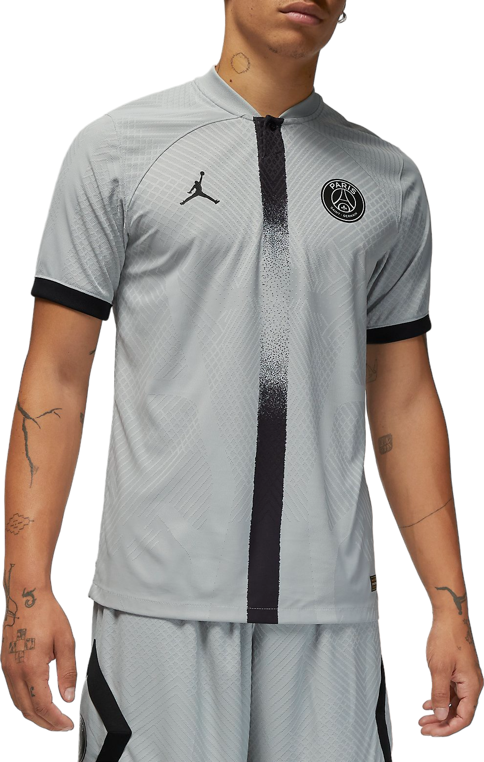 Фланелка Jordan PSG DFADV MATCH JERSEY SS AW 2022/23 Сиво | dj7648-078, 0