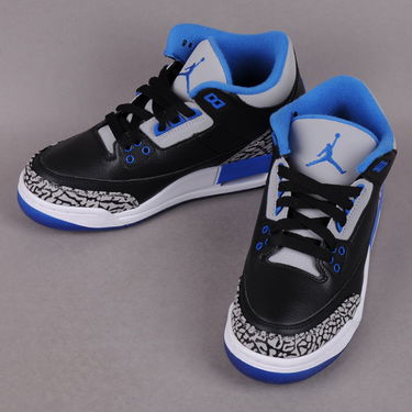 Кецове и обувки Jordan Air Jordan 3 Retro ''Sport Blue'' BG Черно | 398614-007, 2