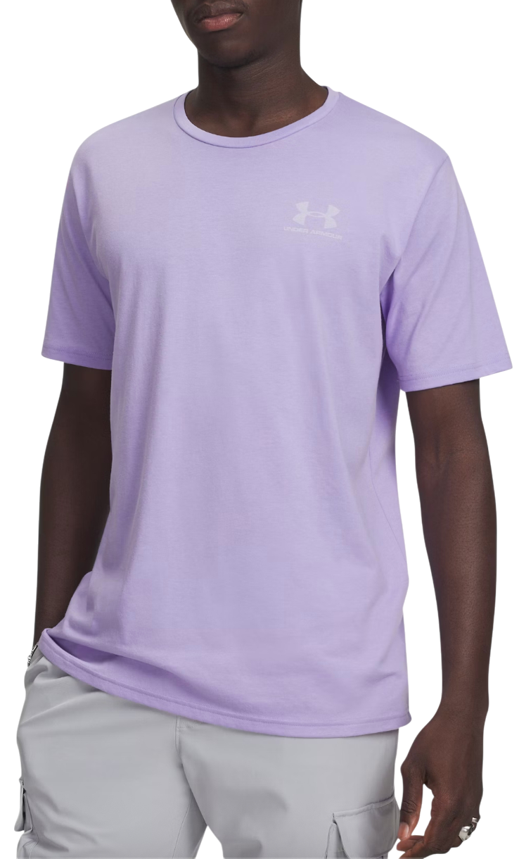 Тениска Under Armour T-Shirt SPORTSTYLE LC SS Лилаво | 1326799-538, 0