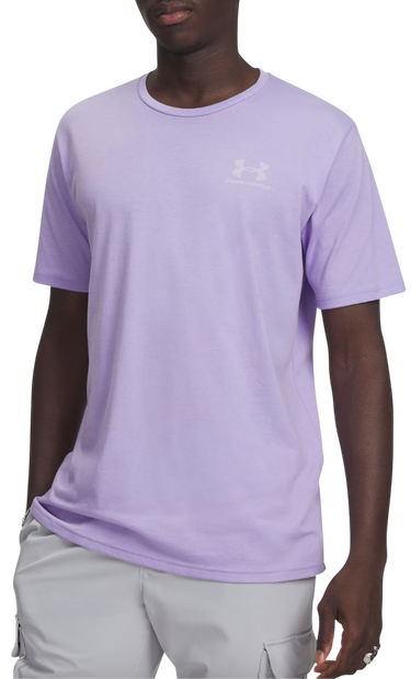 Тениска Under Armour T-Shirt SPORTSTYLE LC SS Лилаво | 1326799-538, 0