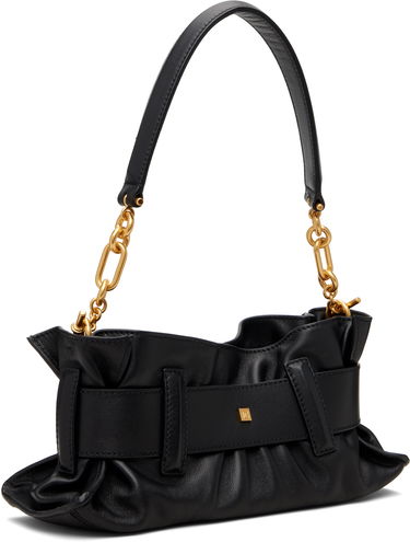 Чанта през рамо Balmain Mini Anthem Shoulder Bag Черно | GN1AE994LSAX, 2