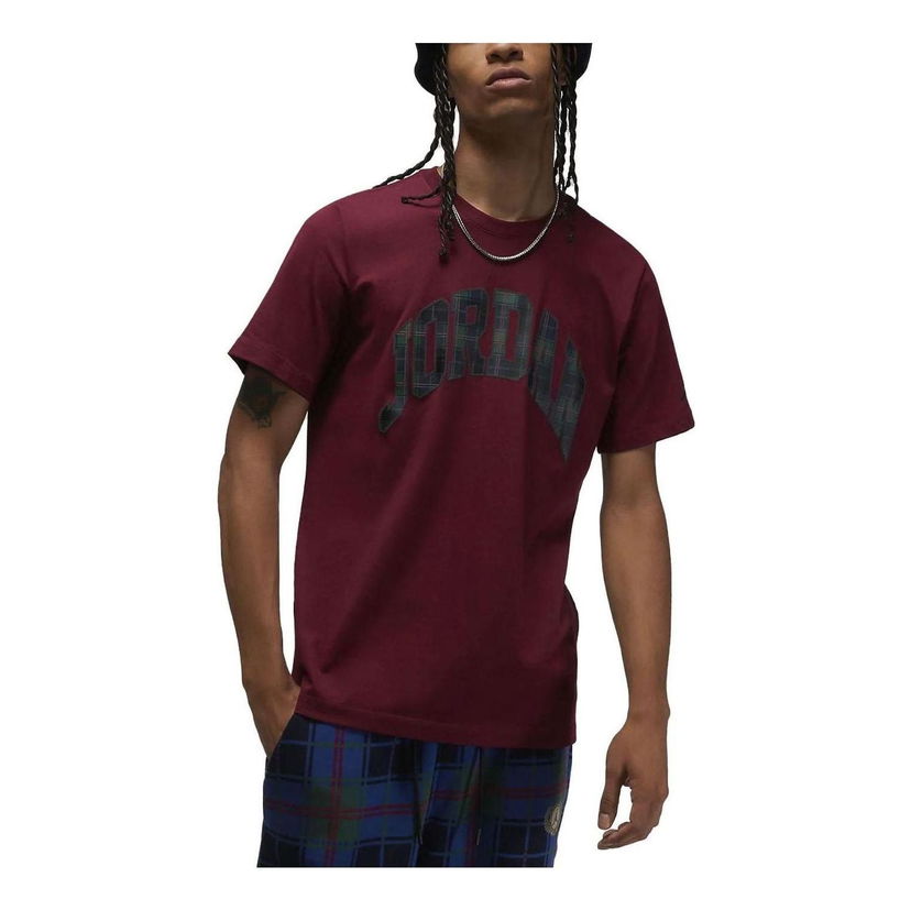 Тениска Jordan Holiday Graphic T-Shirt Бургунди | DV1433-680