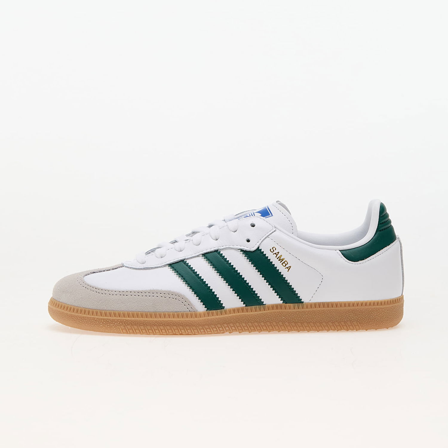 Кецове и обувки adidas Originals adidas Samba Og Ftw White/ Collegiate Green/ Gum Бяло | IE3437, 0