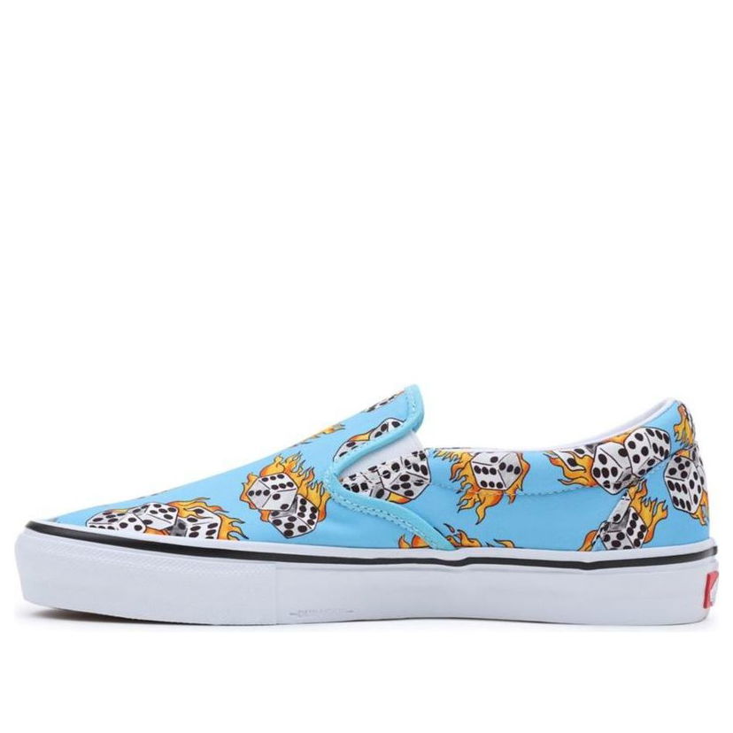 Кецове и обувки Vans Skate 'Flame Dice' Синьо | VN0A5FCABM6