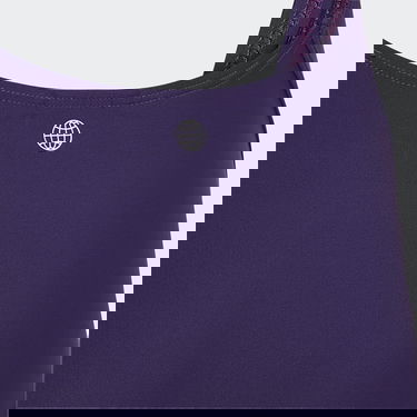 Бански adidas Originals Athly V 3-Stripes Swimsuit Лилаво | HM2107, 2