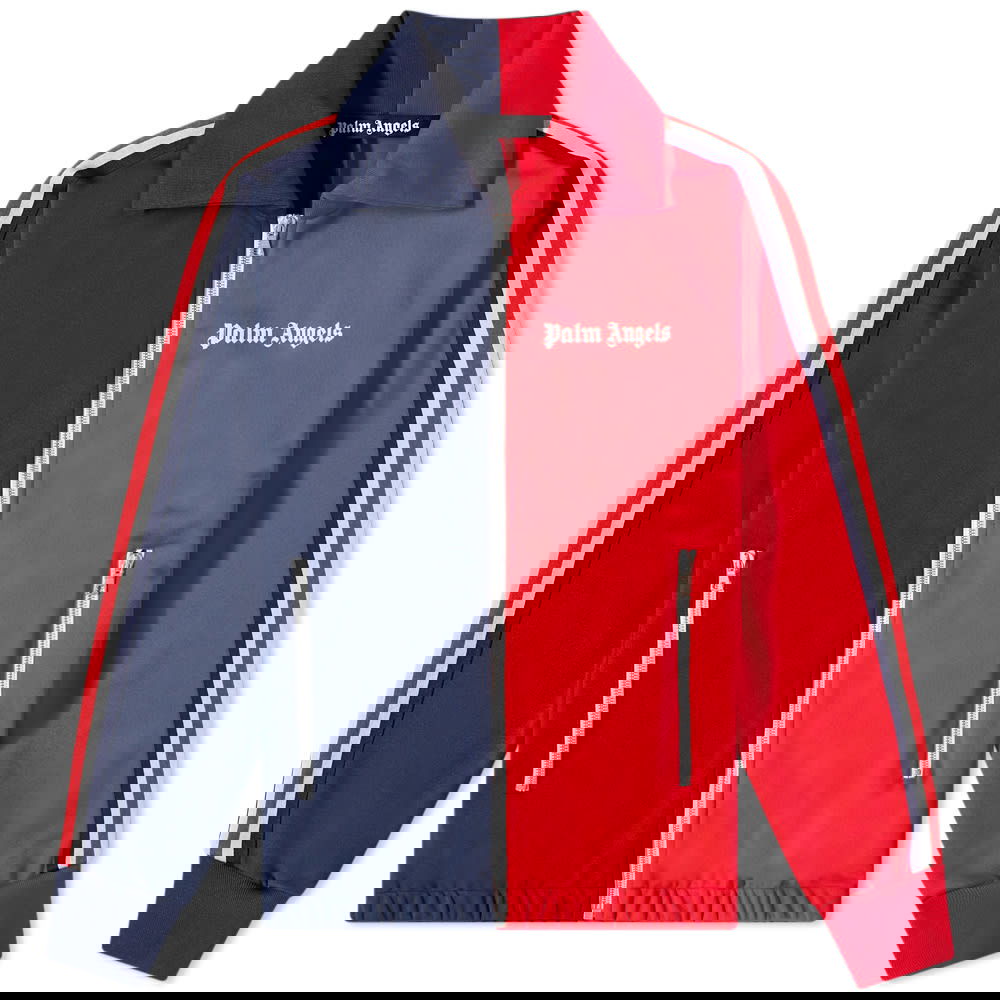 Яке Palm Angels 2-Tone Track Jacket Тъмно синьо | PMBD036S22FAB0022503, 0
