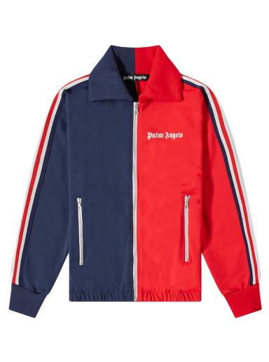 Яке Palm Angels 2-Tone Track Jacket Тъмно синьо | PMBD036S22FAB0022503