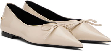 Кецове и обувки Anine Bing Anine Bing Hilda Ballerina Flats Бежово | A-14-11099-IVY17, 3