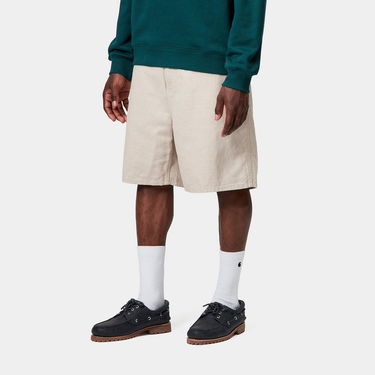 Къси панталони Carhartt WIP Walter Single Knee Short Natural rinsed Бежово | I033583_6, 2