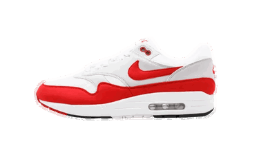 Кецове и обувки Nike Air Max 1 Anniversary Red (2017/2018 Restock Pair) Червено | 908375-103, 0