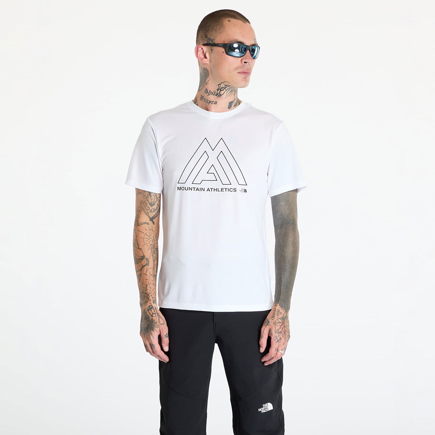 Тениска The North Face Ma 24/7 S/S Tee TNF White Бяло | NF0A893ZFN41, 0