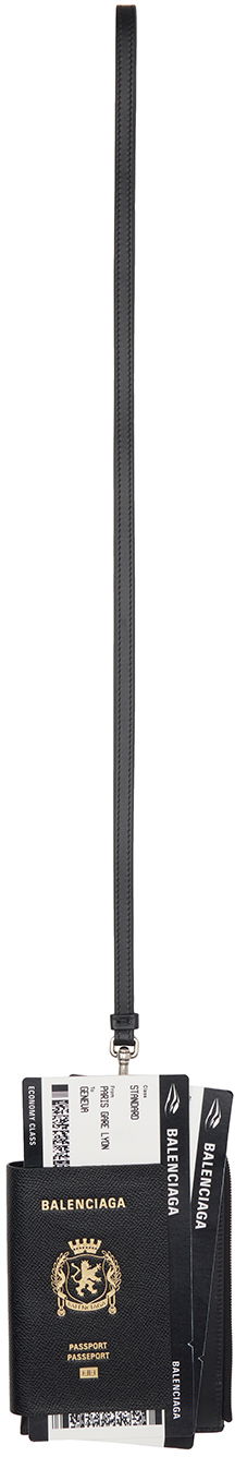Портфейл Balenciaga Passport Holder with Phone Pocket Черно | 787733 2AA3R, 0