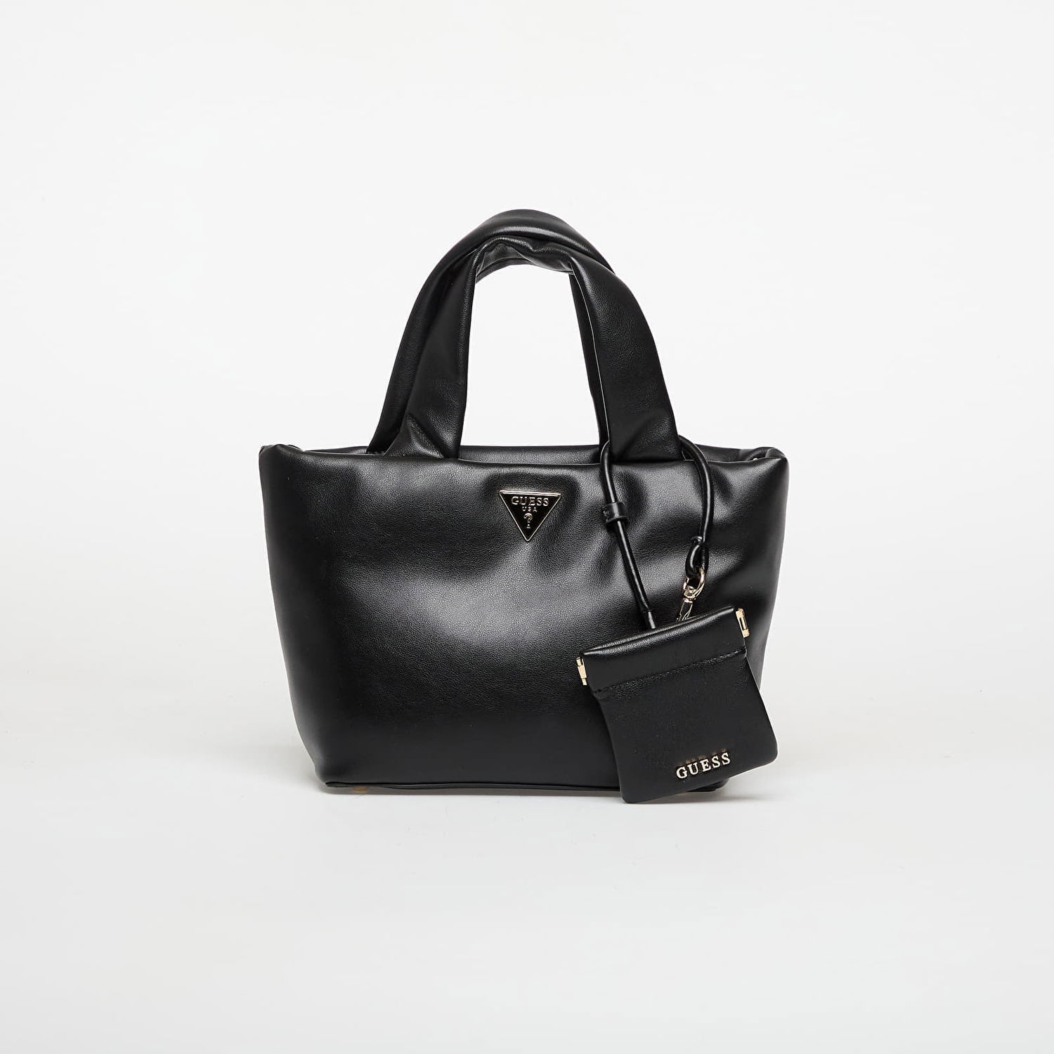 Голяма пазарска чанта GUESS Sunetra Mini Tote Черно | HWNG7534750-BLA, 0